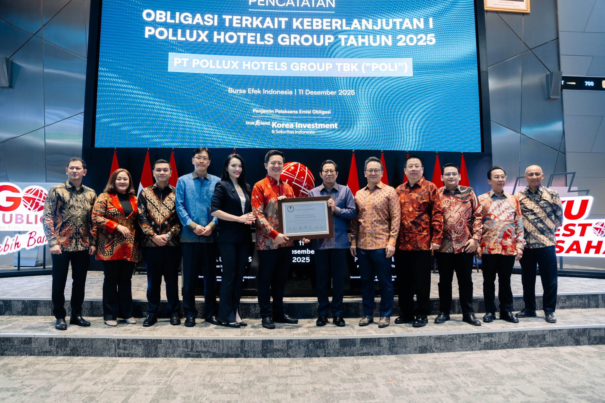 CGIF Guarantees Pollux Hotels Group’s Debut IDR Sustainability-Linked Bond, Driving Growth in Indonesia’s Sustainable Finance Initiative